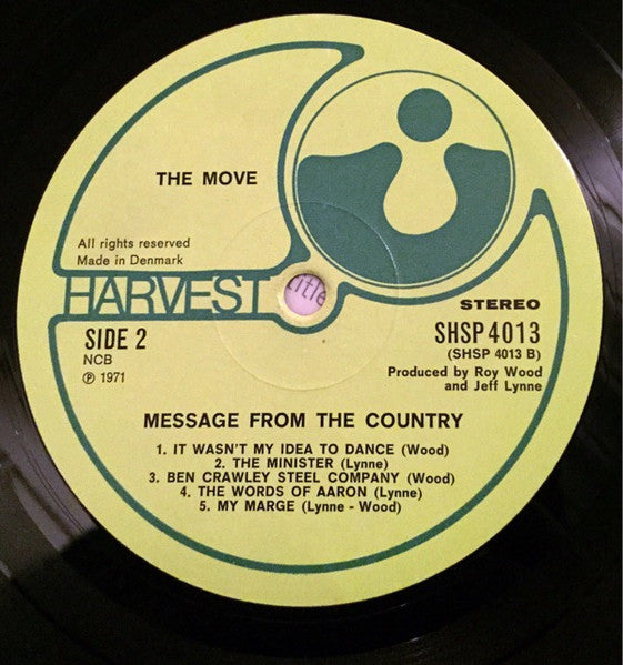 The Move : Message From The Country (LP, Album)