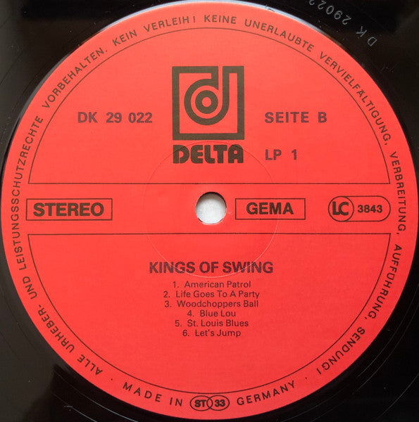 Various : The Original Kings Of Swing (3xLP, Comp)