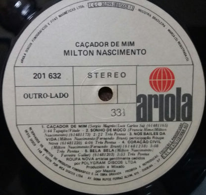 Milton Nascimento : Caçador De Mim (LP, Album)