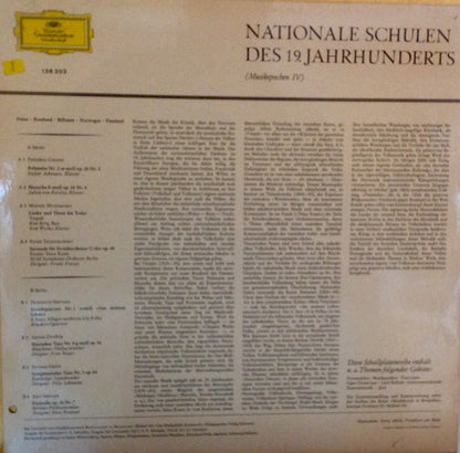 Various : Nationale Schulen Des 19. Jahrhunderts (LP, Comp)