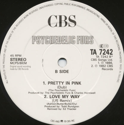 The Psychedelic Furs : Pretty In Pink (12", Single)