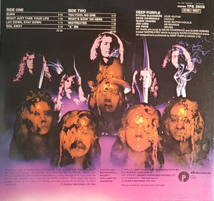 Deep Purple : Burn (LP, Album)