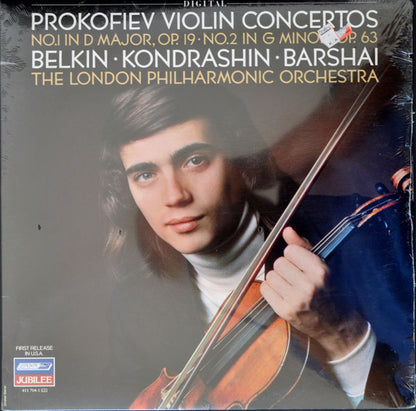 Sergei Prokofiev - Boris Belkin • Kiril Kondrashin • Rudolf Barshai • London Philharmonic Orchestra : Violin Concertos - No.1 In D Major, Op.19 • No.2 In G Minor, Op.63 (LP, Album)