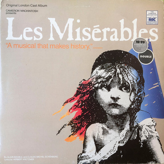 Alain Boublil And Claude-Michel Schönberg : Les Misérables (2xLP, Album)