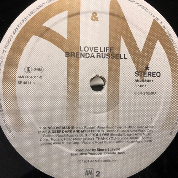 Brenda Russell (2) : Love Life (LP, Album)