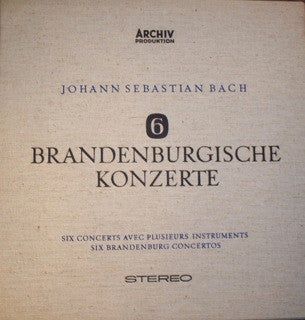 Johann Sebastian Bach, Rudolf Baumgartner, Festival Strings Lucerne : 6 Brandenburgische Konzerte (2xLP + Box)