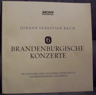 Johann Sebastian Bach, Rudolf Baumgartner, Festival Strings Lucerne : 6 Brandenburgische Konzerte (2xLP + Box)