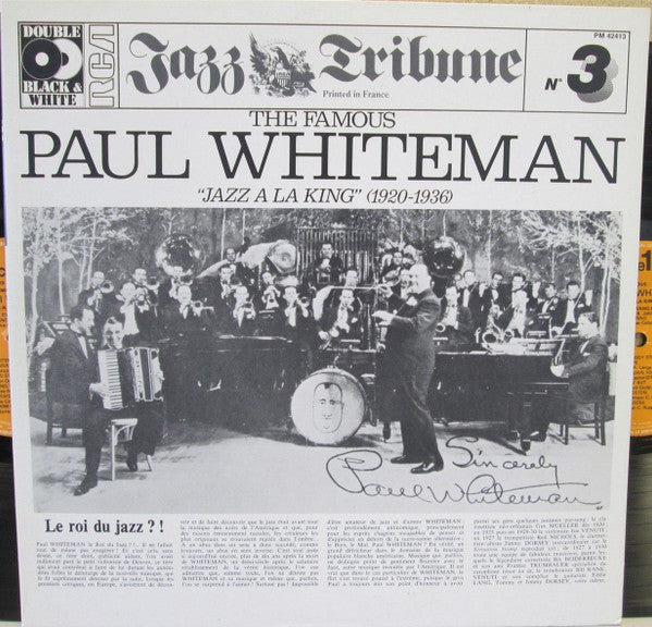 Paul Whiteman : The Famous Paul Whiteman "Jazz A La King" (1920-1936) (2xLP, Comp, Gat)