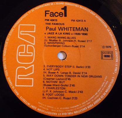 Paul Whiteman : The Famous Paul Whiteman "Jazz A La King" (1920-1936) (2xLP, Comp, Gat)