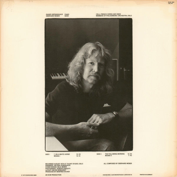 Eberhard Weber : The Following Morning (LP, Album)