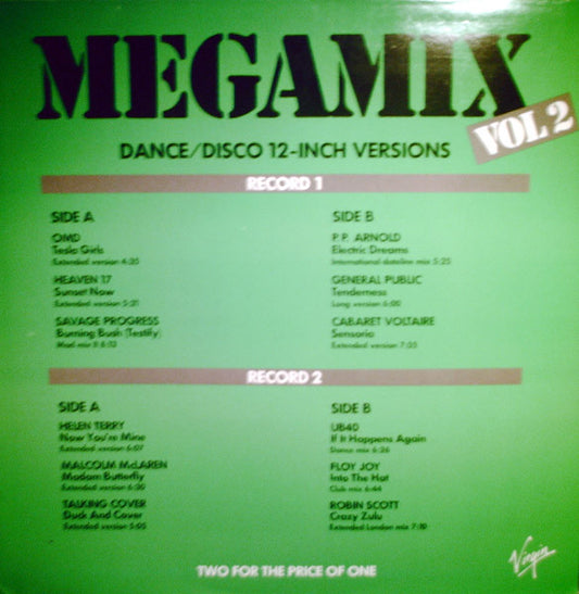 Various : Megamix Vol. 2 (2xLP, Comp)