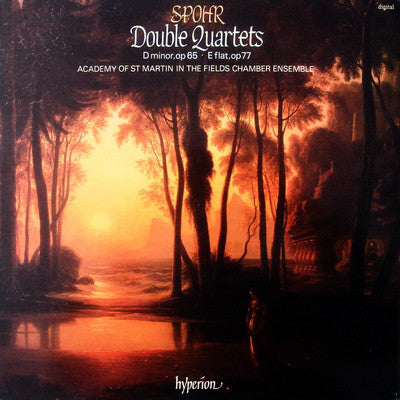 Louis Spohr - Academy Of St. Martin-in-the-Fields Chamber Ensemble : Double Quartets (D Minor, Op 65 · E Flat, Op 77) (LP)