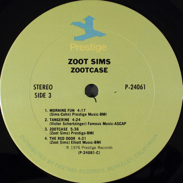 Zoot Sims : Zootcase (2xLP, Comp)