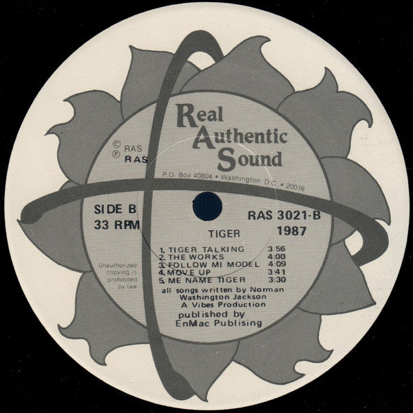 Tiger : Me Name Tiger (LP, Album)