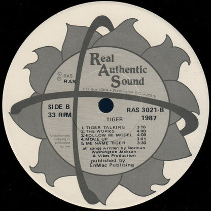 Tiger : Me Name Tiger (LP, Album)