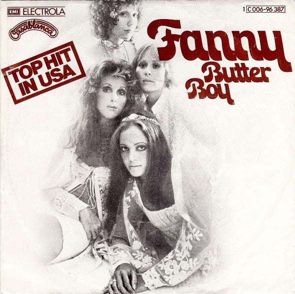 Fanny (2) : Butter Boy (7", Single)