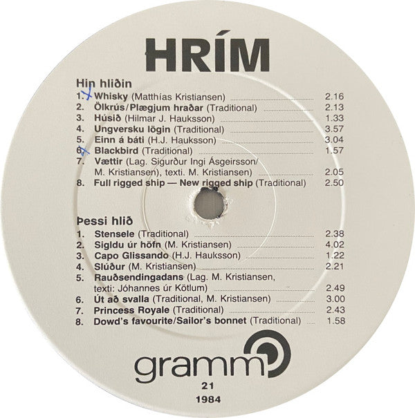 Hrím : Möndlur (LP, Album)