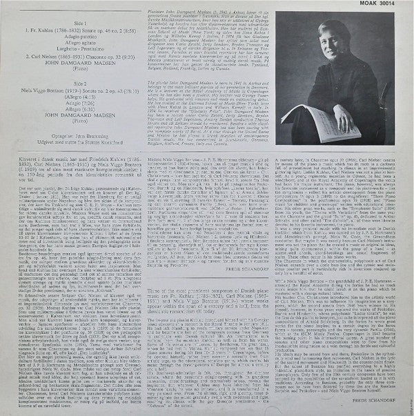 John Damgaard : Danish Piano Music (LP)