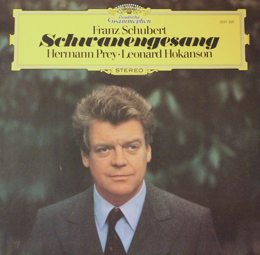 Franz Schubert, Hermann Prey, Leonard Hokanson : Schwanengesang (LP, Album)