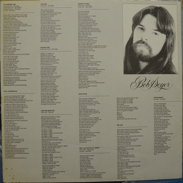 Bob Seger And The Silver Bullet Band : Against The Wind (LP, Album)