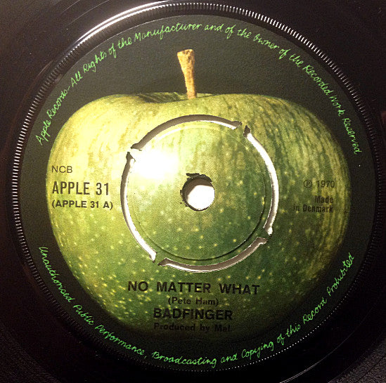 Badfinger : No Matter What / Better Days (7", Single)