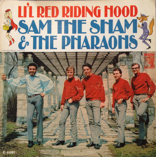 Sam The Sham & The Pharaohs : Li'l Red Riding Hood (LP, Album, Mono, Wad)