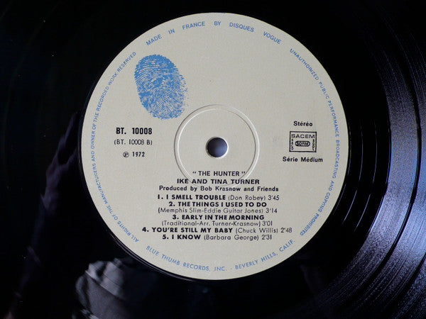 Ike & Tina Turner : The Hunter (LP, Album, RP)