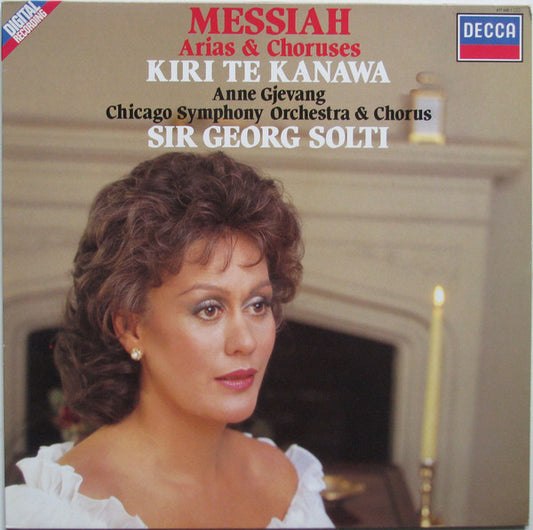 Georg Friedrich Händel, Kiri Te Kanawa, Anne Gjevang, Chicago Symphony Orchestra & Chicago Symphony Chorus, Georg Solti : Messiah Arias & Choruses (LP)