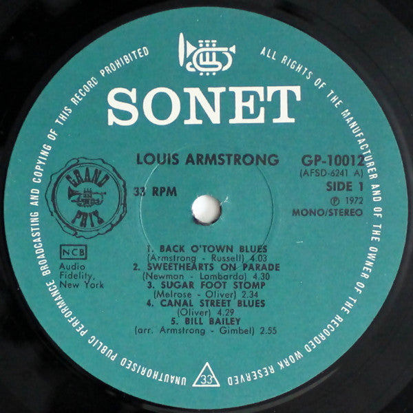 Louis Armstrong : The Definitive Album By Louis Armstrong (LP, Album)