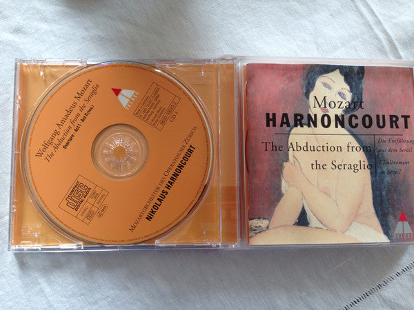 Wolfgang Amadeus Mozart - Nikolaus Harnoncourt : The Abduction From The Seraglio = Die Entführung Aus Dem Serail = L'Enlèvement Au Sérail (2xCD, RE)