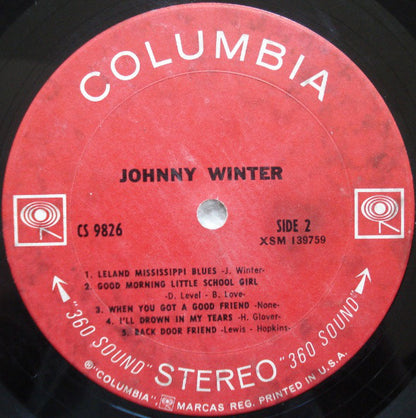 Johnny Winter : Johnny Winter (LP, Album)