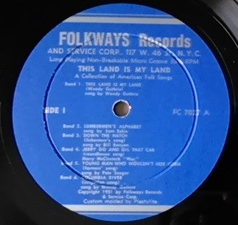 Various : This Land Is My Land (10", Comp)