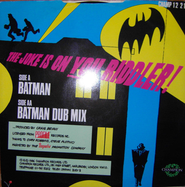 The Kartoon Krew : Batman (12")