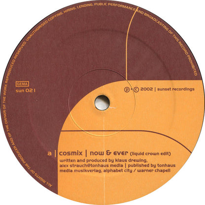 Cosmix : Now & Ever (12")