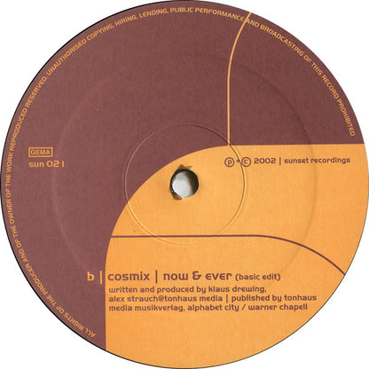 Cosmix : Now & Ever (12")