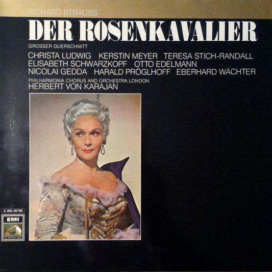 Hugo von Hofmannsthal & Richard Strauss : Der Rosenkavalier (LP, RE)