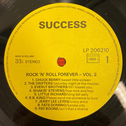 Various : Rock'N'Roll Forever Vol. 2 (LP, Comp)