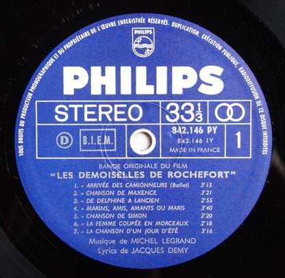 Michel Legrand : Les Demoiselles De Rochefort (Bande Originale Du Film) (LP, Album)