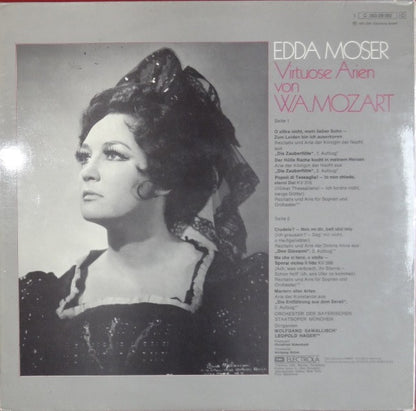 Edda Moser, Bayerisches Staatsorchester, Wolfgang Sawallisch, Leopold Hager, Wolfgang Amadeus Mozart : Virtuose Arien Von W.A. Mozart (LP)