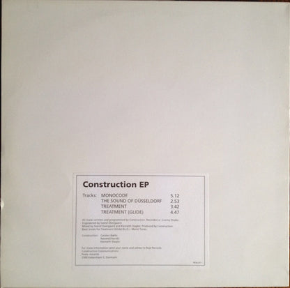 Construction : Construction EP (12", EP, W/Lbl)