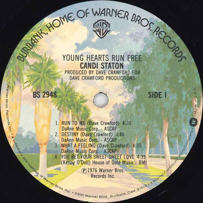 Candi Staton : Young Hearts Run Free (LP, Album, Win)