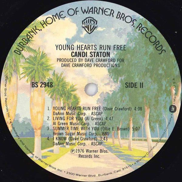 Candi Staton : Young Hearts Run Free (LP, Album, Win)