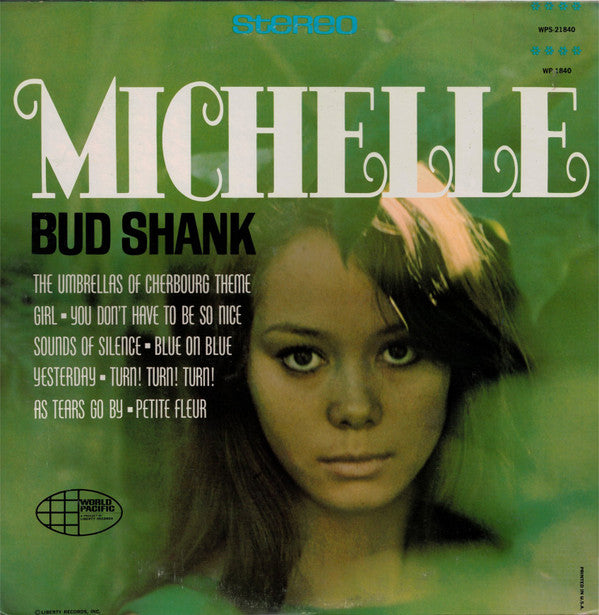 Bud Shank : Michelle (LP, Album, RE)