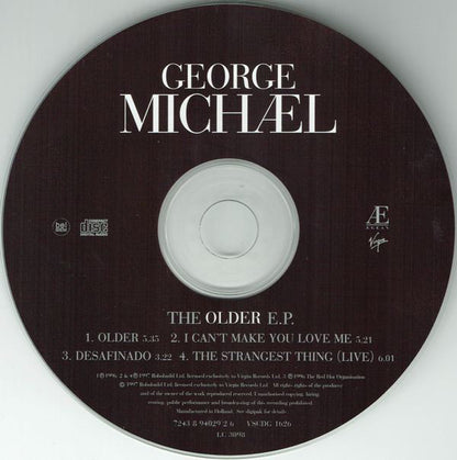 George Michael : The Older E.P. (CD, EP, Dig)