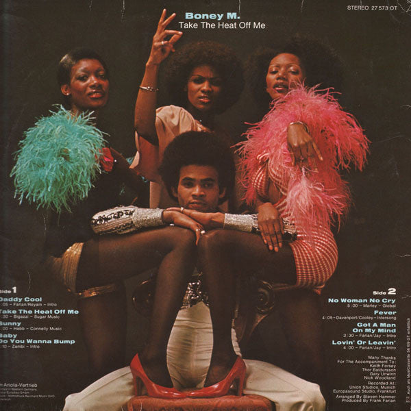 Boney M. : Take The Heat Off Me (LP, Album)