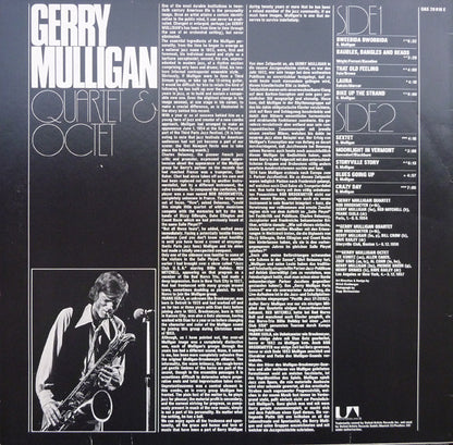 Gerry Mulligan Quartet & Gerry Mulligan Octet : Jazz Club Collection Vol 8 (LP, Comp)