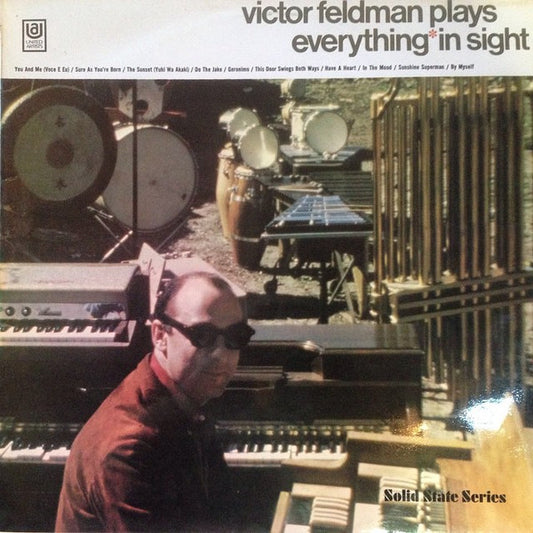 Victor Feldman : Plays Everything In Sight (LP, Album, RE)