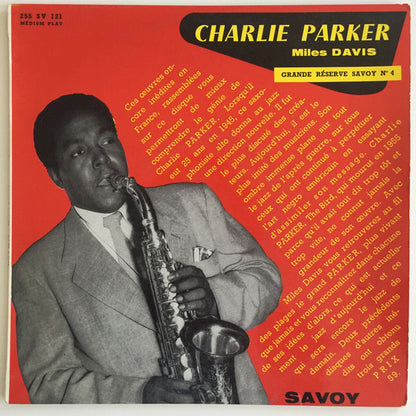Charlie Parker, Miles Davis : Charlie Parker - Miles Davis (10", Comp)