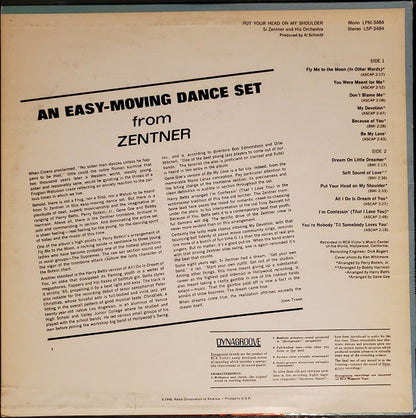 Si Zentner And His Orchestra : Put Your Head On My Shoulder (LP)