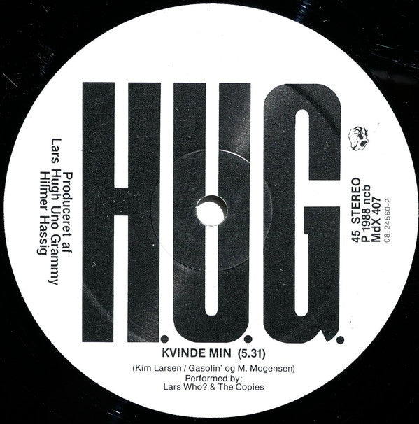 Lars H.U.G. : Alt Går Fra Hinanden, Babe / Kvinde Min (12", Maxi)